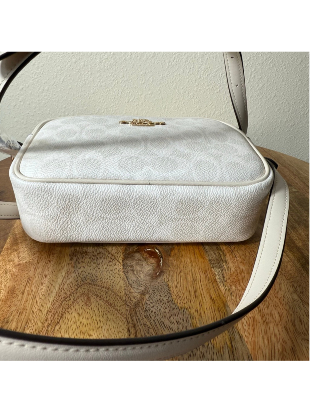 Women's Coach Crossbody Bag One Size White Beige - Picture 3 of 15